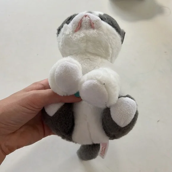 GIFTED Lot Ty Beanies Babies YANG Plush 6" Kitty Cat Kitten Stuffed Animal Gray - Picture 14 of 14